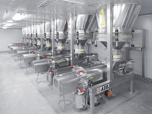 machine de criblage à vis / pour produits en vrac / pour l'industrie agroalimentaire
