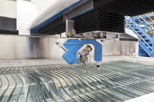 machine de découpe au jet d'eau / au jet d'eau 3D / CNC / compacte