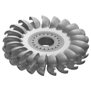 turbine hydraulique / Pelton