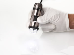 microscope opto-numérique / éducatif / polariseur / assisté par ordinateur
