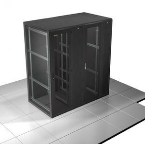 armoire réseau / à portes battantes / sur pied / pour datacenter