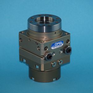 vérin rotatif / pneumatique / à double effet / compact