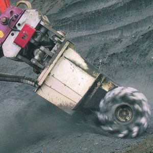 fraise hydraulique pour excavatrice
