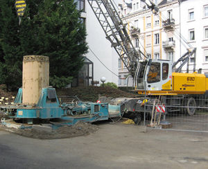 grue mobile / treillis / pour chantier de construction / hydraulique