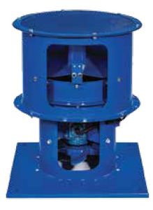tourelle d'extraction / axial / d'évacuation / haute performance