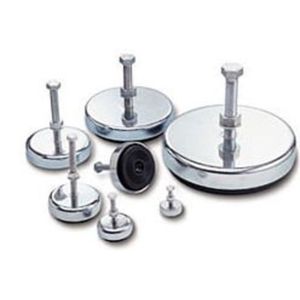 pied pour appareil / de machine / en caoutchouc / antivibration