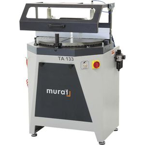 machine à scier à onglet / pour PVC / pneumatique