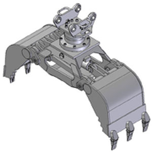 godet standard / pour pelle hydraulique / pour pierre