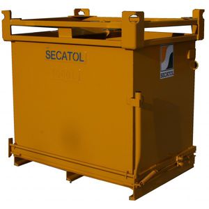 caisse-palette en métal