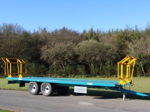 remorque tandem / plateau / forte charge