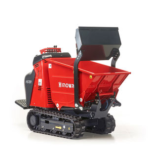 mini-dumper à chenilles / diesel / à essence / à déchargement frontal