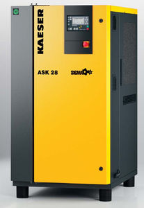 compresseur d'air / stationnaire / à moteur électrique / à vis