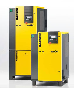 compresseur d'air / stationnaire / à moteur électrique / à vis