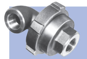 raccord à visser / coudé / hydraulique / librement orientable
