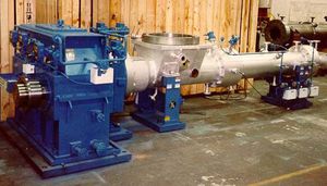 granulateur en tête sous eau / en tête à anneau d'eau / pour la fabrication de granulés en plastique