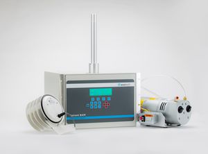appareil de surveillance de l'air / de particules aériennes / automatique / numérique