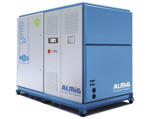 compresseur d'air / stationnaire / à moteur électrique / à vis