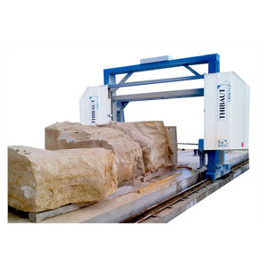 machine de découpe pour granit / à fil diamanté / verticale
