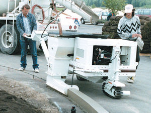 machine à coffrages glissants
