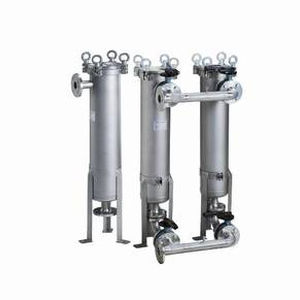 filtre hydraulique / à poche / à lavage en continu / robuste