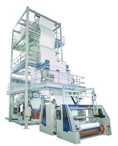ligne de coextrusion de film par gonflage / multicouche