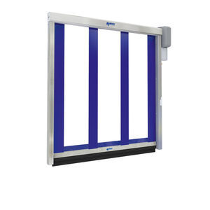 portes à enroulement / en aluminium / industrielles / pour l'intérieur