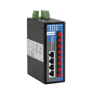 commutateur Ethernet 8 ports / administrable / fibre optique / redondant
