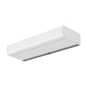 rideau d'air horizontal / avec chauffage électrique / avec chauffage à l'eau / haute pression