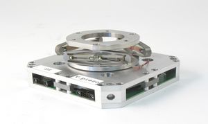 platine XYZ / piézoélectrique / 3 axes
