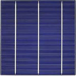 cellule solaire photovoltaïque polycristalline / standard