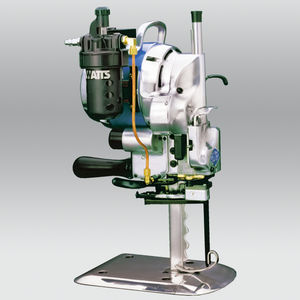 machine de découpe de matières plastiques / à lame verticale / pour travaux lourds / portative