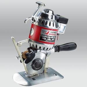 machine de découpe pour tissus / à lame rotative / portable / portative