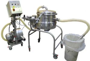 machine à tamiser vibrant / pour produits en vrac / pour poudres / pour applications pharmaceutiques