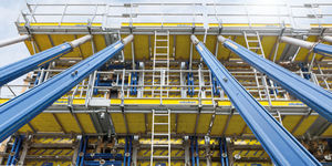 plateforme de travail / suspendue / pour coffrage