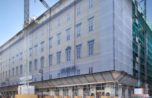 échafaudage fixe / modulaire / de façade