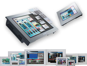 terminal HMI à écran tactile / encastrable / 800 x 600 / 800 x 480