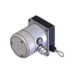 capteur de position à câble / à potentiomètre / analogique / cylindrique