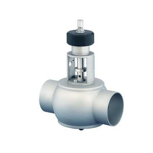 vanne à piston / à commande pneumatique / de prélèvement / en acier inoxydable