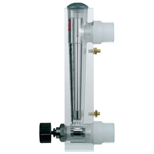 débitmètre à flotteur / pour gaz / pour liquide / à montage sur panneau