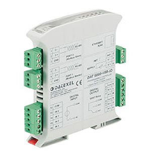 module d'acquisition de données sur rail DIN / USB / via Ethernet / Modbus RTU esclave