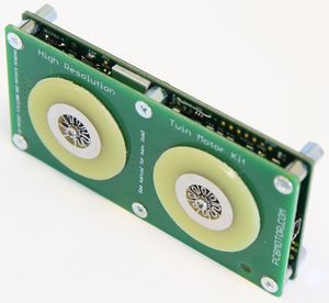 moteur piézoélectrique avec électronique intégrée