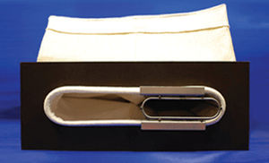 poche filtrante pour l'air / en polypropylène / en polyester / en fibre de verre