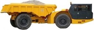 tombereau articulé / diesel / pour mine souterraine
