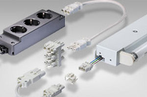 connecteur RF / rectangulaire / femelle / miniature