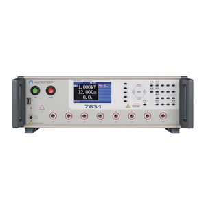 testeur de rigidité diélectrique / avec écran LCD / de production
