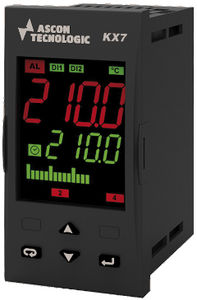 contrôleur de température double affichage à LED / PID / programmable / IP54