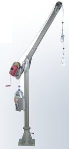 potence sur colonne / en inox