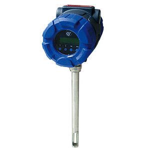 capteur de débit thermique / massique / de gaz / à insertion