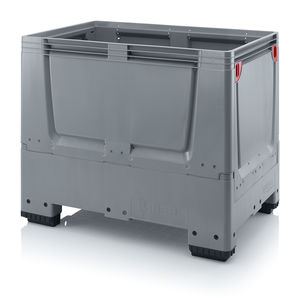 caisse-palette en plastique / de transport / de manutention / pliable