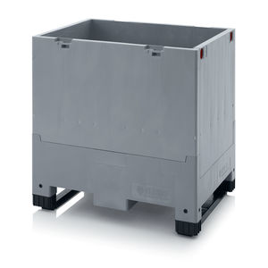 caisse-palette en plastique / de transport lourd / pour produits alimentaires / pliable
